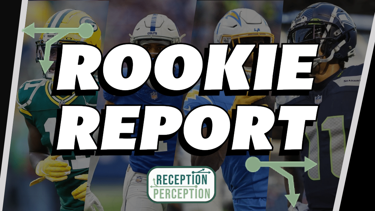 The 2023 Reception Perception In-Season Rookie Report