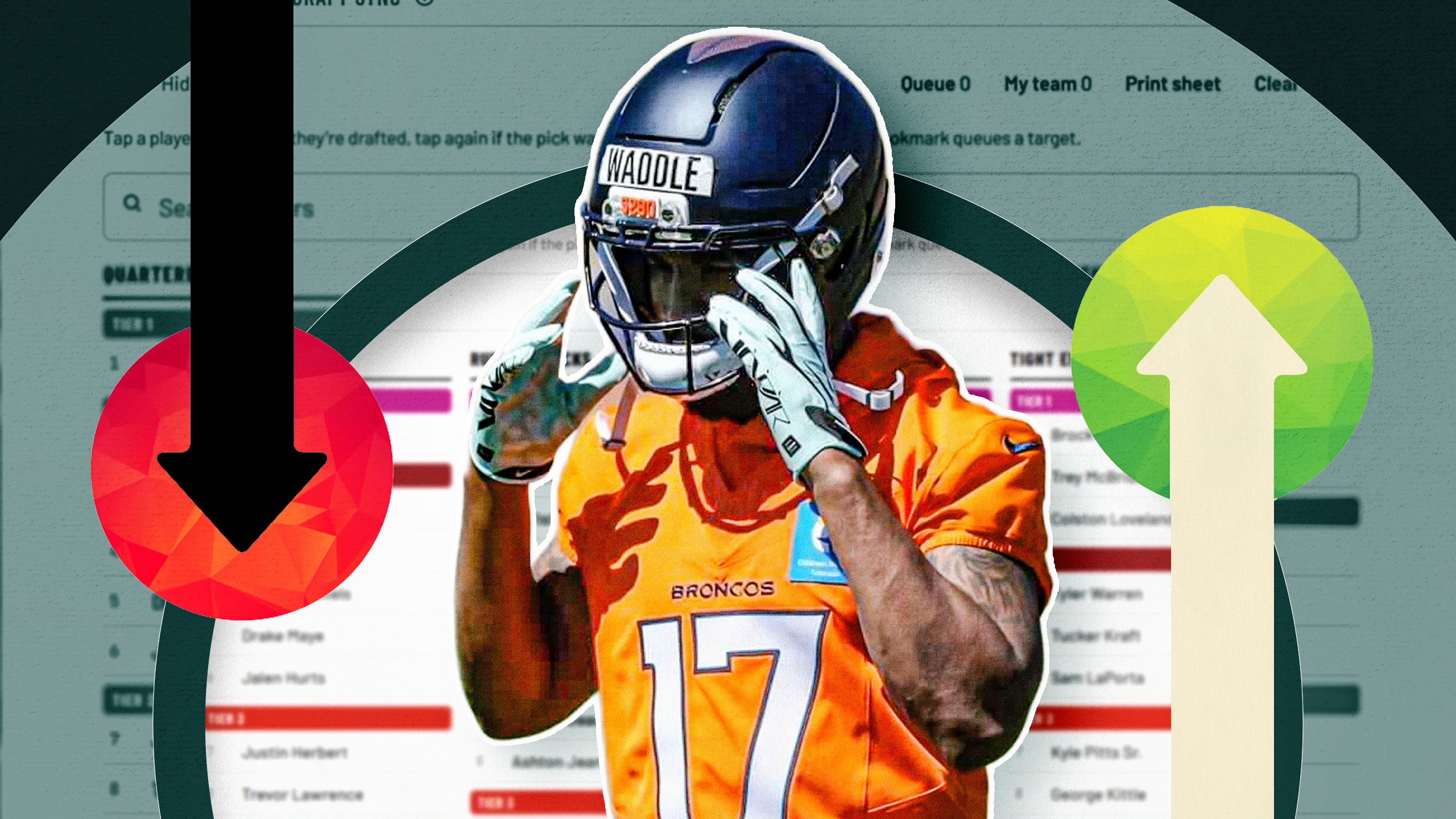 Matt Harmon’s 2026 Fantasy Football Ranking Tiers Cheatsheet